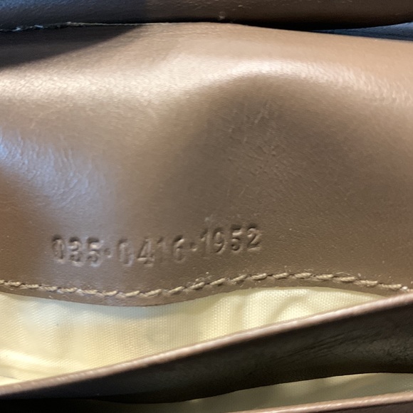 Rare Gucci Trifold Wallet w tortoiseshell snap closure & internal coin zip pouch - Picture 8 of 11